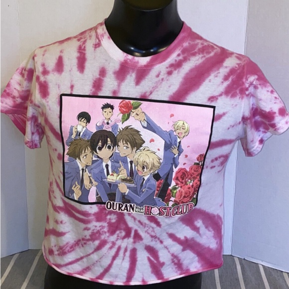 Ouran high school host club (pink) tee - Picture 1 of 1